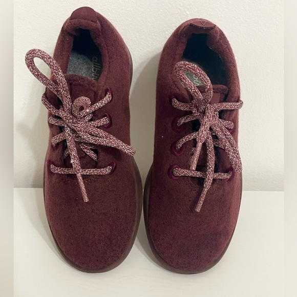 Allbirds Wool Runners - Hazy Burgundy (Hazy Sienna Sole) - Women’s Size 6 - Picture 2 of 3